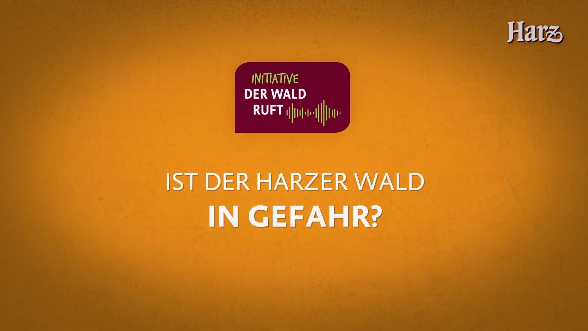 Frage: Ist der Harzer Wald bedroht?