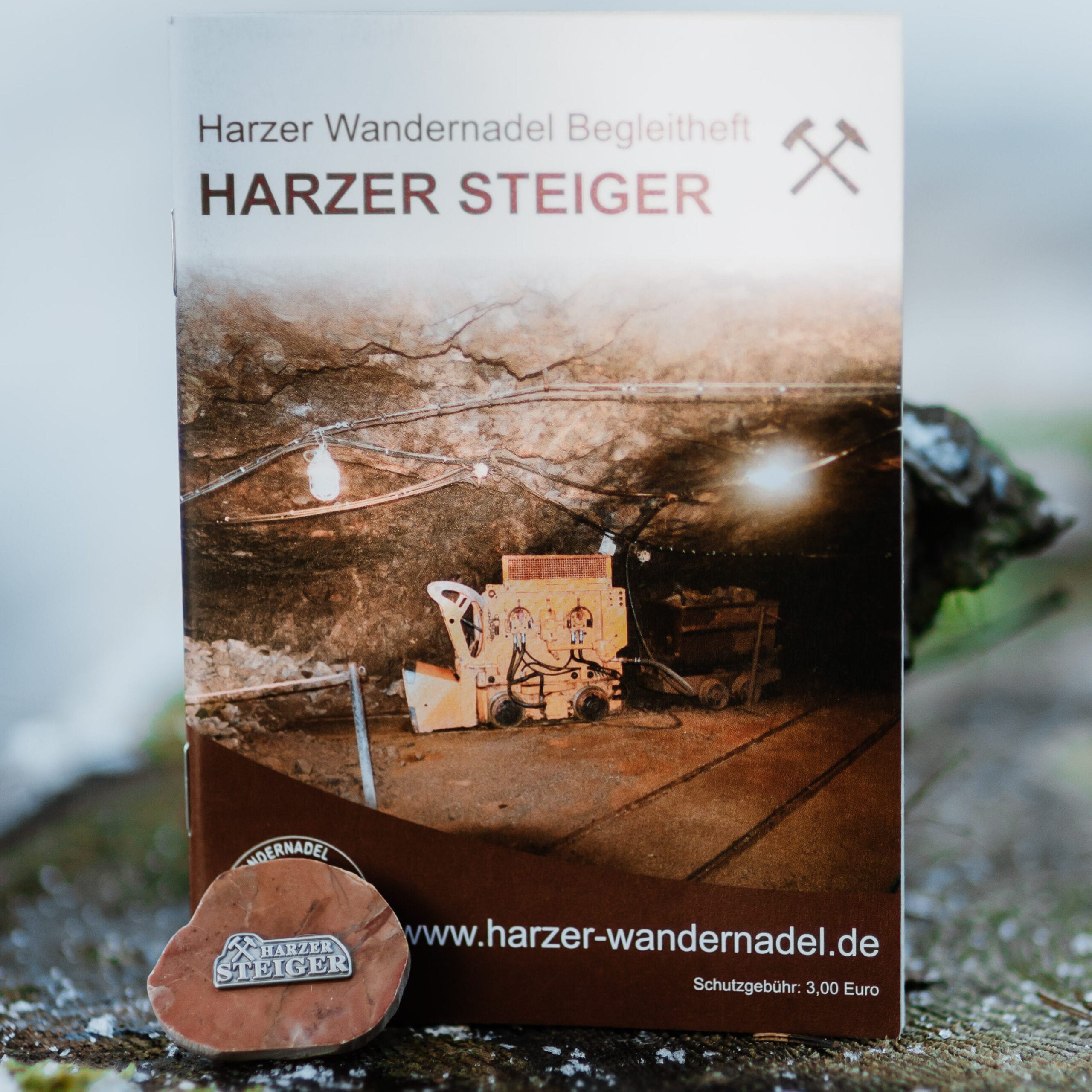 Harzer Steiger wandelboekje en badge