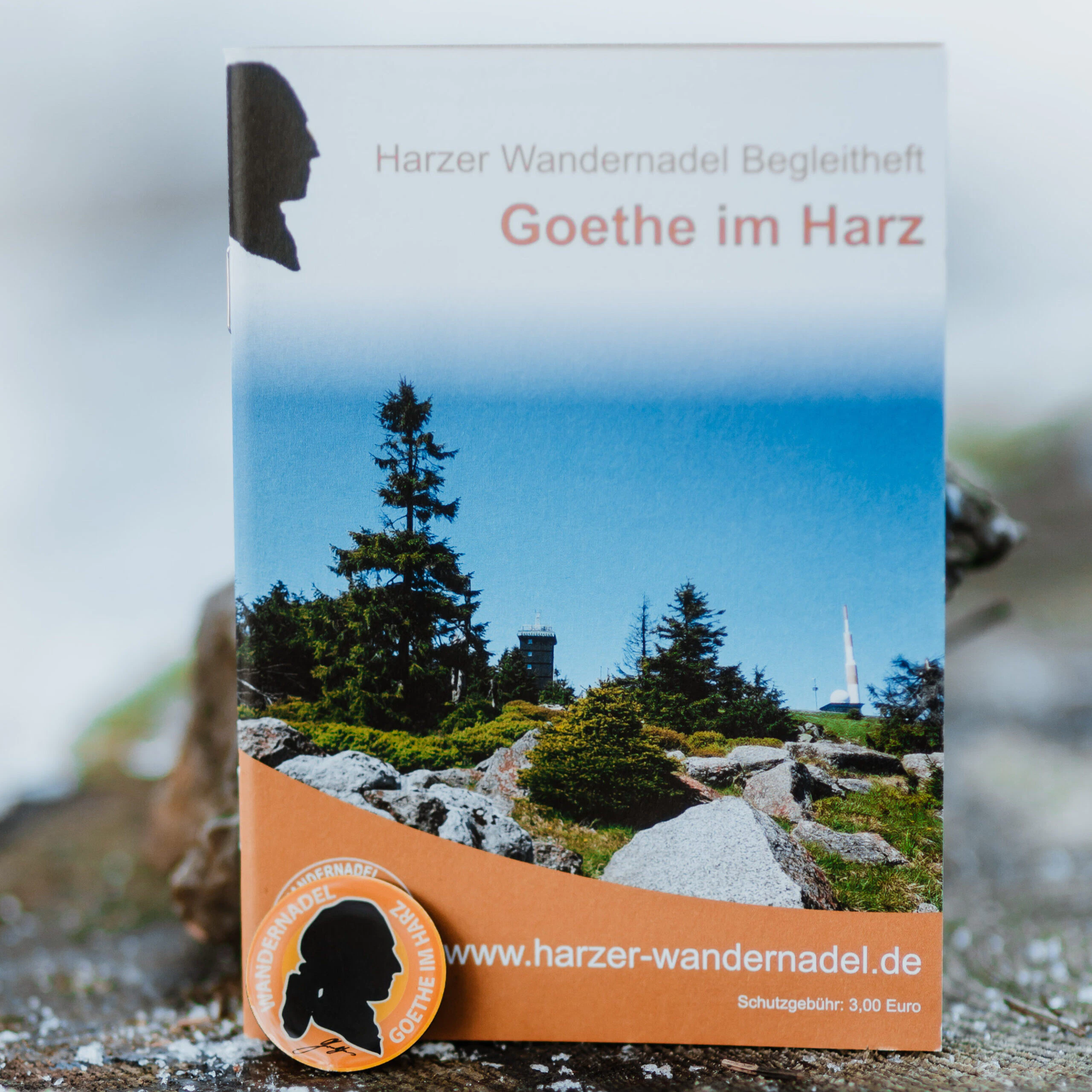Accompanying booklet Harzer Wandernadel Goethe in the Harz Mountains
