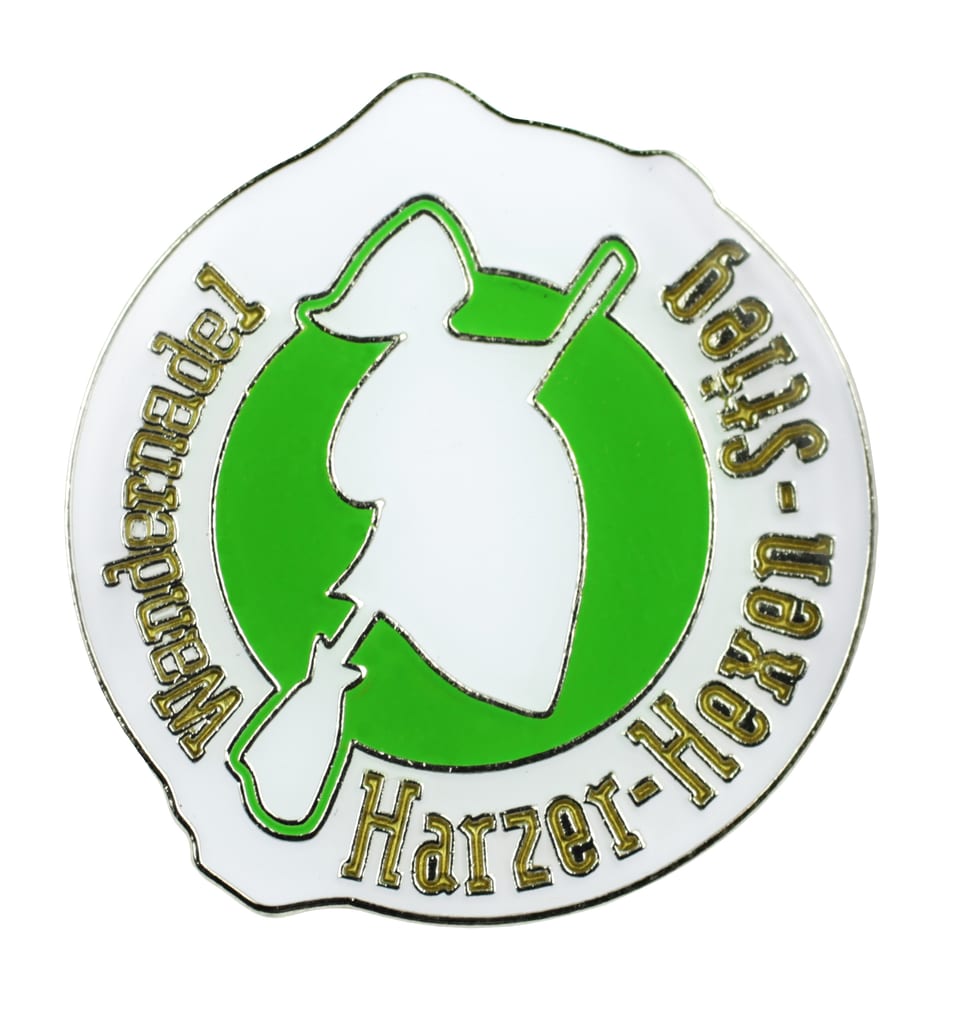 Badge de randonnée Harzer Hexen Stieg (sentier des sorcières du Harz)