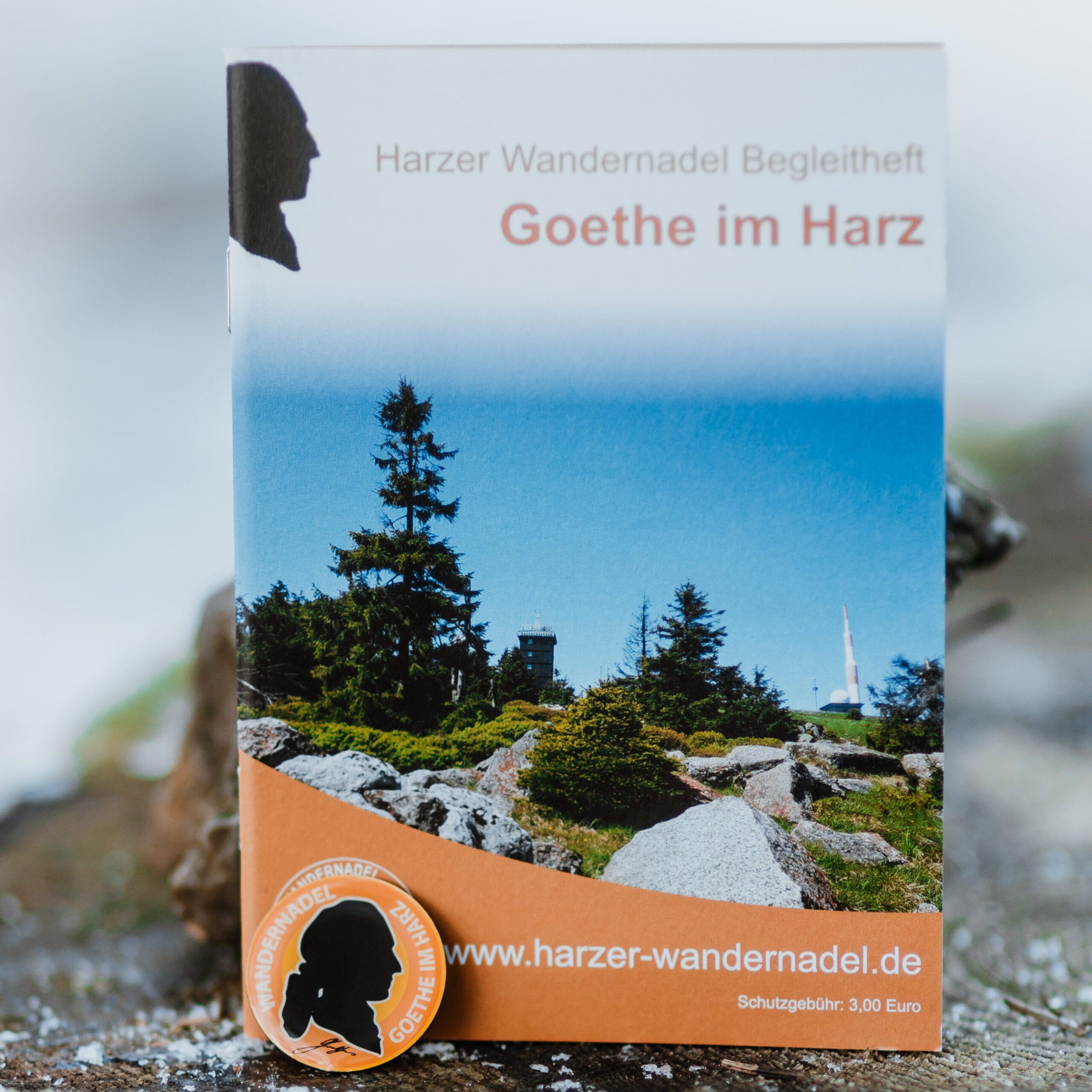 Livret d'accompagnement de l'aiguille de randonnée du Harz Goethe dans le Harz